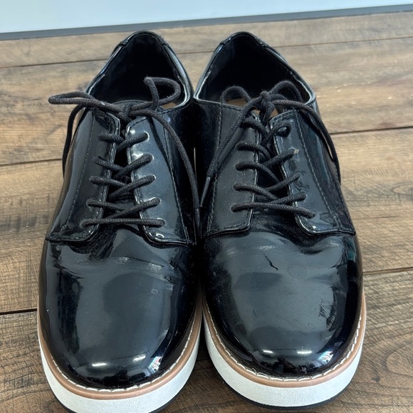 Call It Spring Black Patent Sneakers - Picture 3 of 8